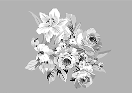 矢量花圖片