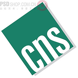 cns綠色底紋logo設(shè)計