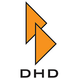 DHD帆船狀彩色ogo設計
