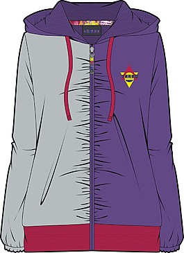 女运动衫cdr 服装设计