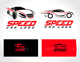 時尚汽車LOGO設計矢量素材