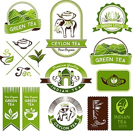清新綠茶圖標(biāo)