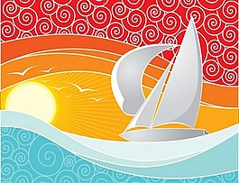 波浪主題
