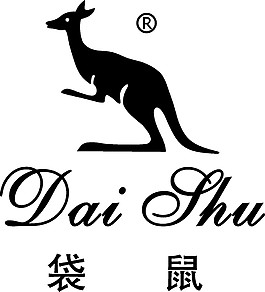 袋鼠logo素材矢量圖