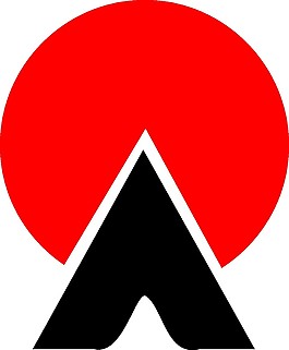 紅色的圓LOGO設(shè)計(jì)矢量素材