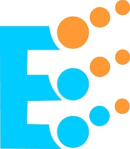分散圓LOGO設(shè)計(jì)矢量素材