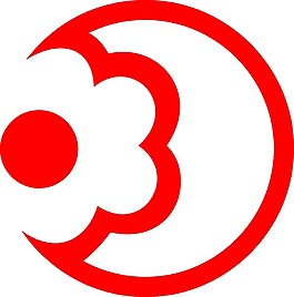 紅色圖形LOGO設(shè)計(jì)矢量素材
