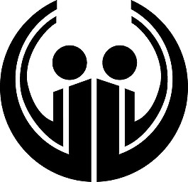 人物幾何個性LOGO設(shè)計(jì)矢量素材
