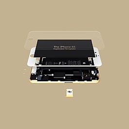 iPhone 6S模板素材