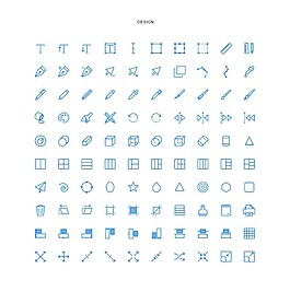 線條圖標(biāo)設(shè)計(jì)