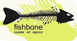 魚骨頭國外個性LOGO元素設(shè)計矢量
