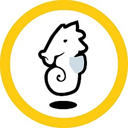 國外動物個性LOGO元素矢量素材