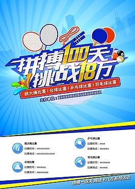 挑戰海報