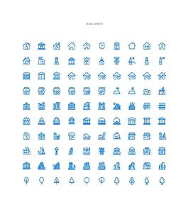 墨水線圖標(biāo)合集制作