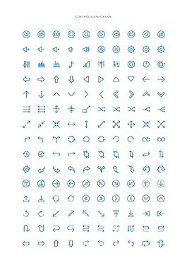 墨水線圖標(biāo)設(shè)計(jì)元素