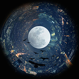 星球夜空圖