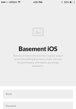 社交app頁面模板制作