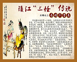 鎮江三怪傳說肉