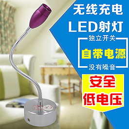 無線led射燈主圖