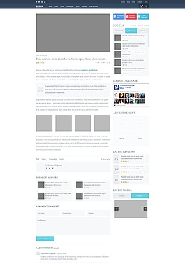 UI企業(yè)站分頁(yè)博客制作樣式