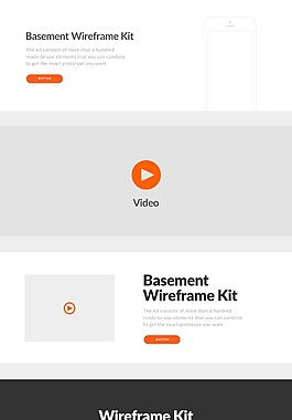 UI網頁界面設計模板