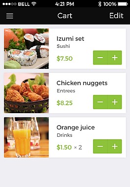 app用戶界面模板制作
