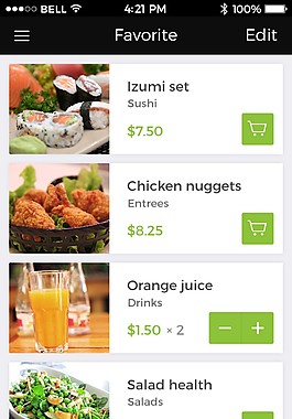 app用戶界面制作