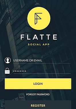 登陸界面app素材