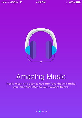 音樂app界面制作