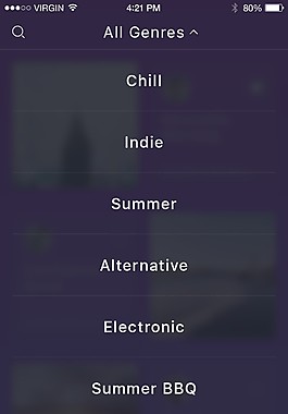 音樂app制作樣式