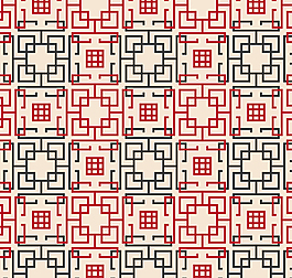 中國(guó)風(fēng)無(wú)縫背景矢量素材