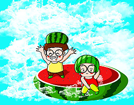 夏日里的西瓜船