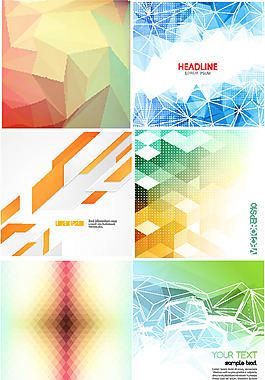 創(chuàng)意幾何背景