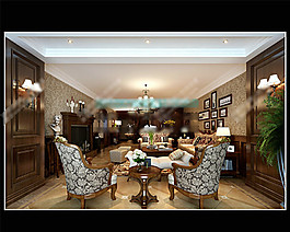 3D室內(nèi)模型設(shè)計(jì)素材