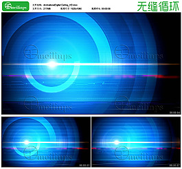 新聞科技類光效背景HD