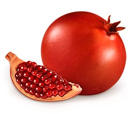 誘人的紅石榴