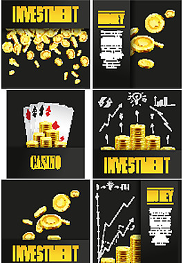 扑克和金币
