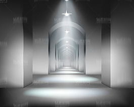 展覽館展廳設(shè)計(jì)矢量素材