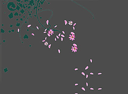 花藝裝飾背景花瓣