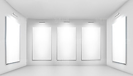 展覽館展廳設(shè)計(jì)矢量素材