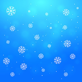 雪花背景素材