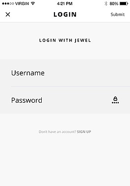 app登陸界面
