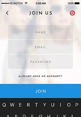 app登陸頁(yè)元素