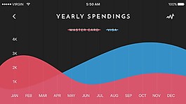 app消費(fèi)數(shù)據(jù)界面制作模板