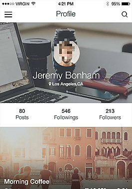 交友app界面素材制作