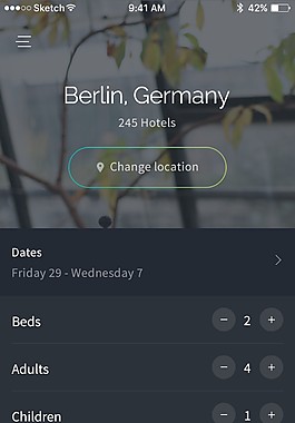 旅游app界面樣式設計