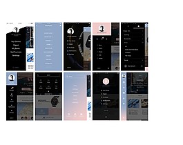 手機(jī)app界面合集模板制作