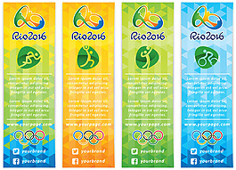 垂直奧運會Banners