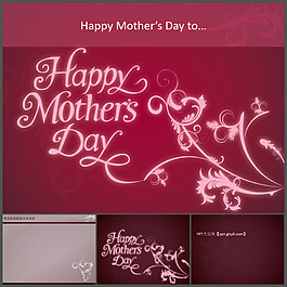 Happy Mother\\\'s Day母亲节PPT模板