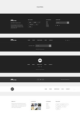 UI界面元素模板
